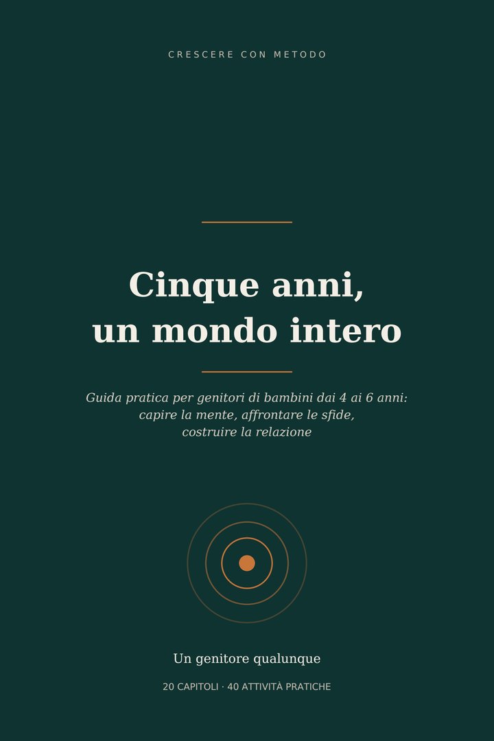 Copertina di Cinque anni, un mondo intero