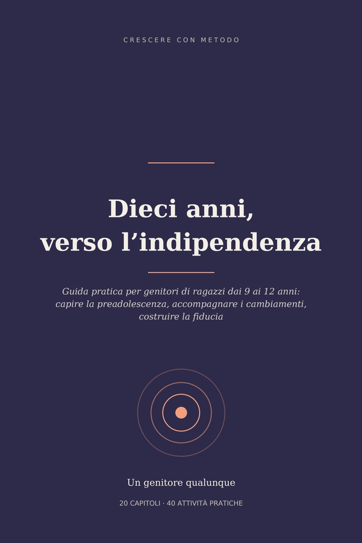 Copertina di Dieci anni, verso l'indipendenza
