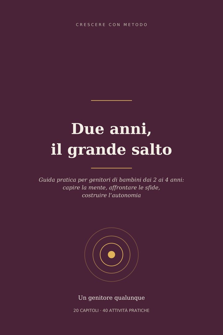 Copertina di Due anni, il grande salto