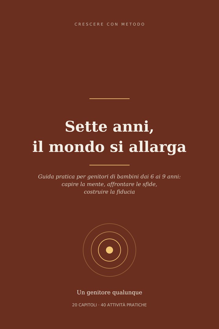 Copertina di Sette anni, il mondo si allarga